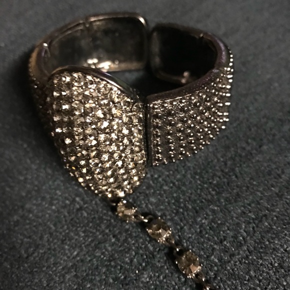 Sparkling bracelet & ring of Smokey grey 💎 - Picture 3 of 3